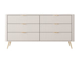 Komód Komoda 6S LANTE, Szín: Beige