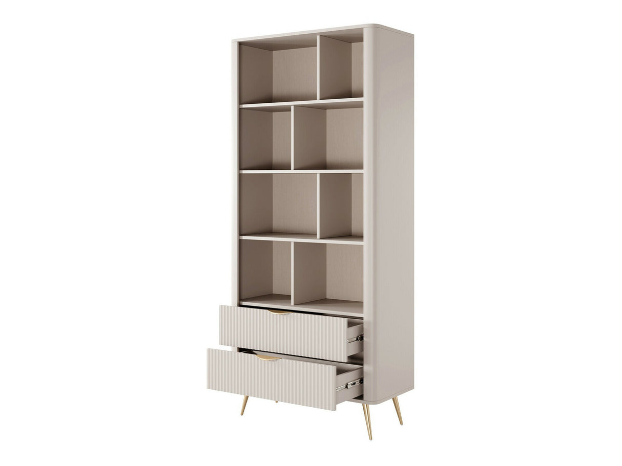 Könyvespolc Regał LANTE, Szín: Beige