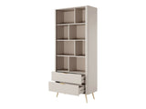 Könyvespolc Regał LANTE, Szín: Beige