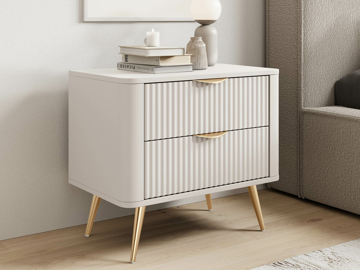 Éjjeliszekrény Stolik nemcny LANTE, Szín: Beige