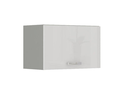 Moduláris fali szekrény Multiline 50 GU-36 1F (Szürke + Fényes fehér)