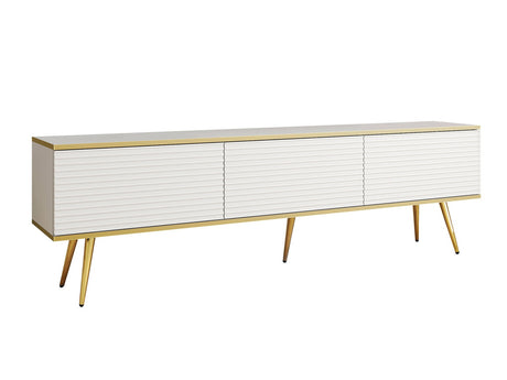 TV-állvány Szafka RTV ORO Közepes sűrűségű farostlemez 175, Szín: Fehér