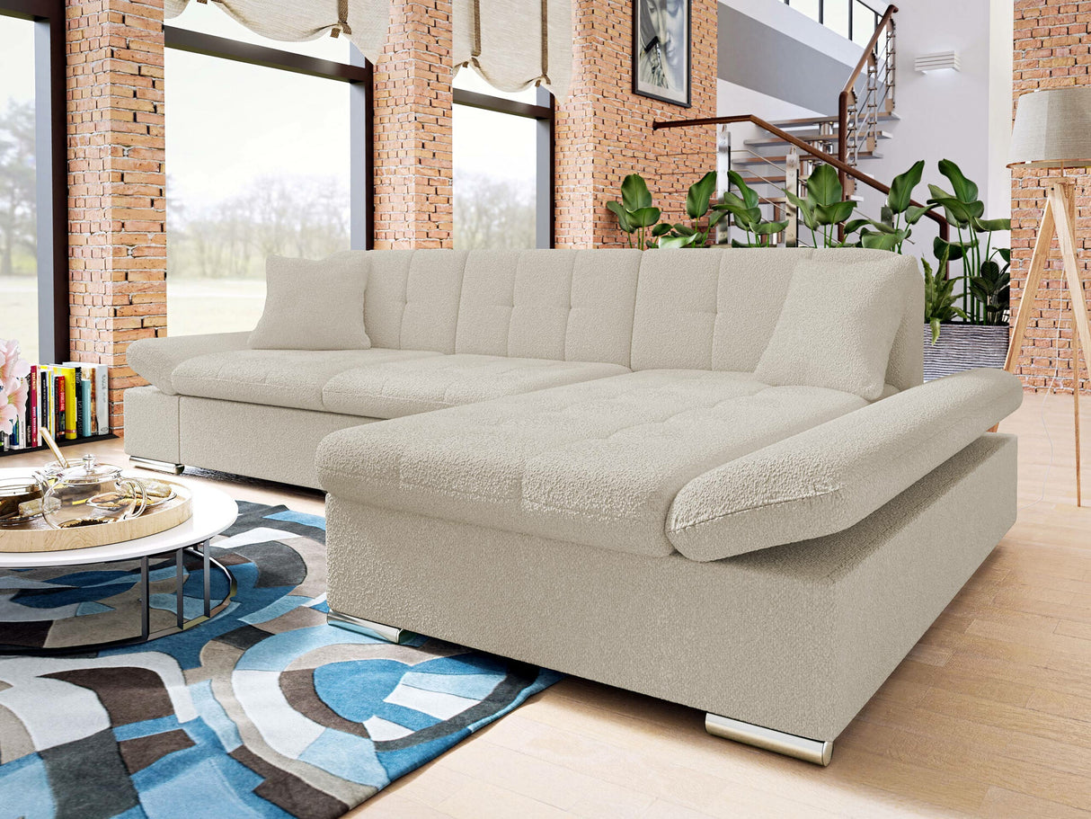 Sarokkanapé Malwi Premium (Laviva Premium), Szín: Baloo 2074, Változatok: Jobbos