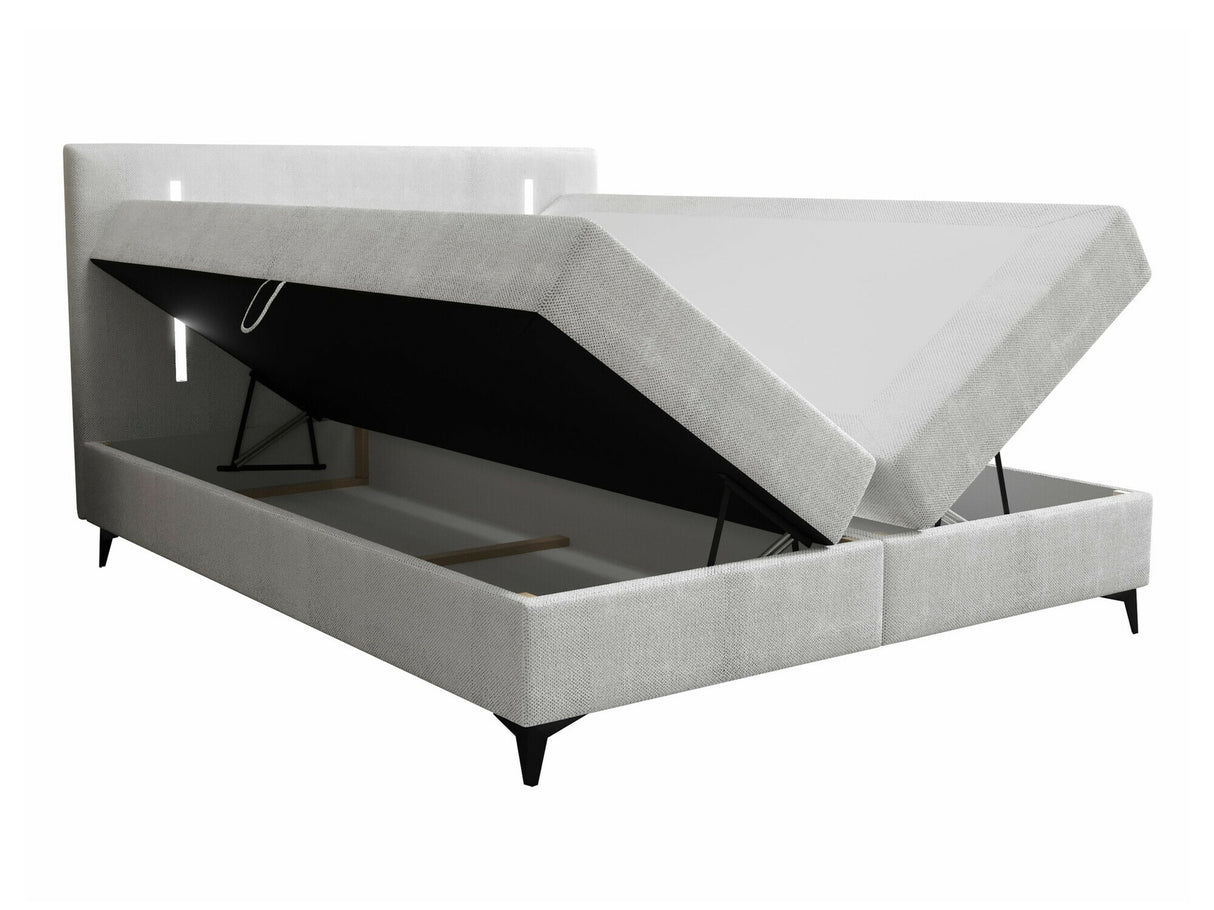 Kontinentális ágy Łóżko kontynentalne ONO + TOPPER M, Szín: Manila 09, Alvó felület mérete: 180 x 200 cm