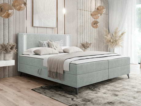 Kontinentális ágy Łóżko kontynentalne ONO + TOPPER M, Szín: Manila 14, Alvó felület mérete: 200 x 200 cm