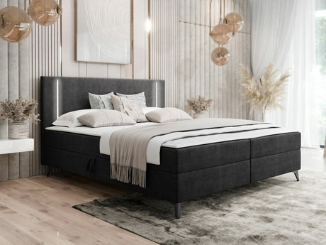 Kontinentális ágy Łóżko kontynentalne ONO + TOPPER M, Szín: Manila 18, Alvó felület mérete: 200 x 200 cm