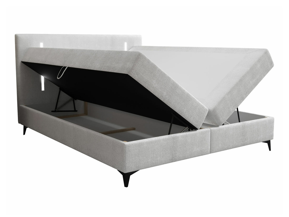 Kontinentális ágy Łóżko kontynentalne ONO + TOPPER M, Szín: Manila 26, Alvó felület mérete: 200 x 200 cm