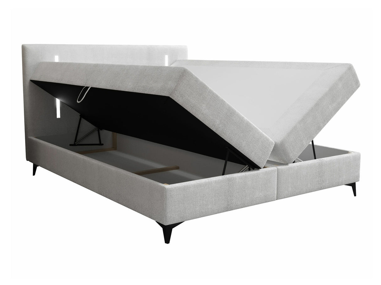 Kontinentális ágy Łóżko kontynentalne ONO + TOPPER M, Szín: Manila 29, Alvó felület mérete: 200 x 200 cm