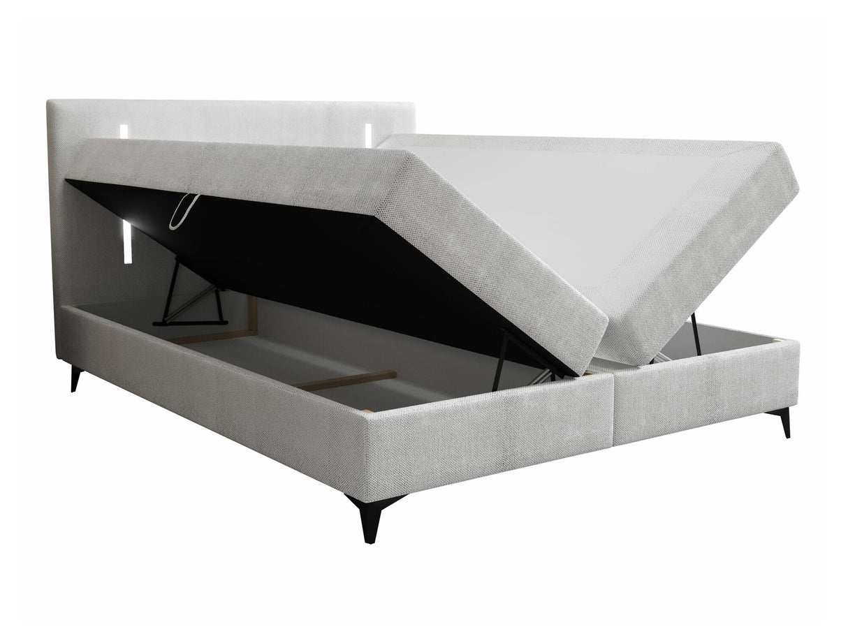 Kontinentális ágy Łóżko kontynentalne ONO + TOPPER M, Szín: Manila 37, Alvó felület mérete: 160 x 200 cm