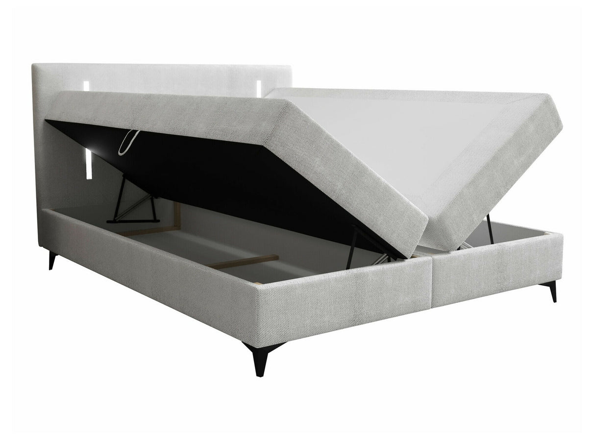 Kontinentális ágy Łóżko kontynentalne ONO + TOPPER M, Szín: Manila 37, Alvó felület mérete: 180 x 200 cm