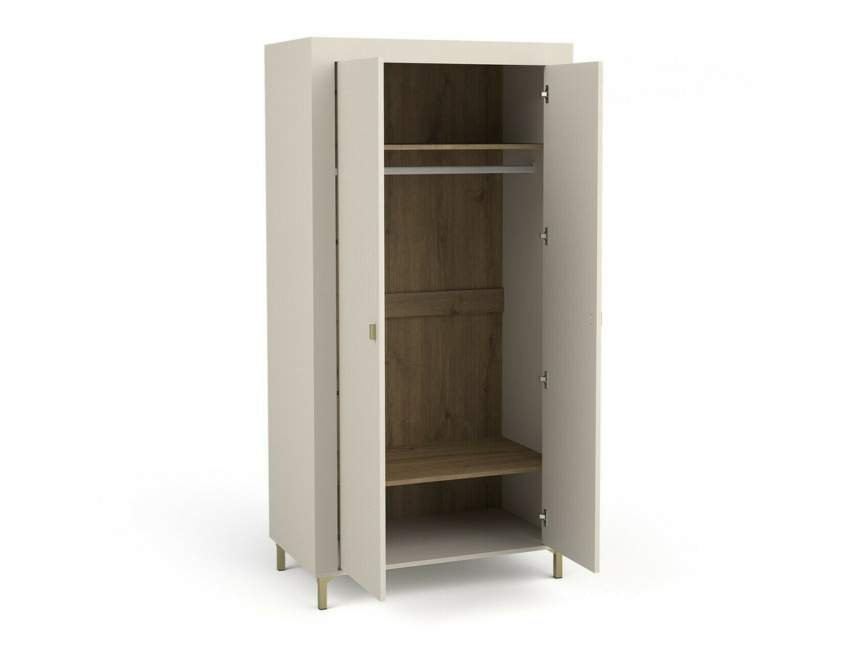 Hálószoba garnitúra Mossa, Szín: Kasmír + Beige