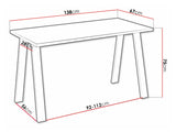 Asztal Kleo ( Klaudian 138x67 ), Szín: Artisan tölgy