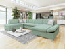 Sarokkanapé Bergen (Genero) Toptextil, Szín: Terra 05 + Terra 06, Változatok: Jobbos