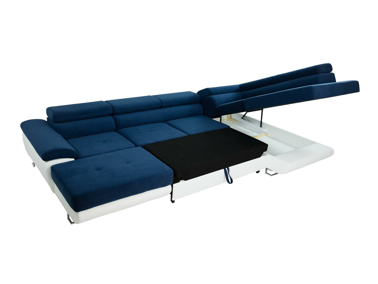 Sarokkanapé Kiságyere BIS (Alvin Bis) Toptextil, Szín: Abriamo 03, Változatok: Jobbos