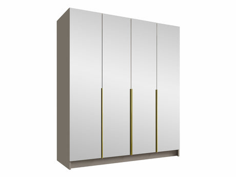 Gardróbszekrény Szafa SANTI III, Szín: Kasmír + Aranysárga