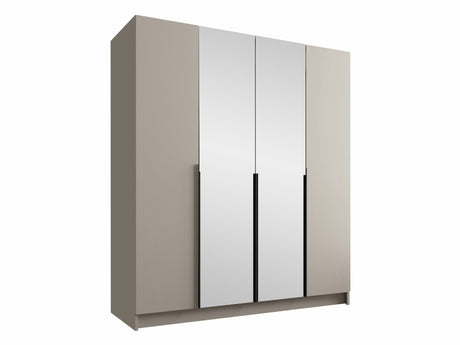 Gardróbszekrény Szafa SANTI II, Szín: Kasmír + Fekete