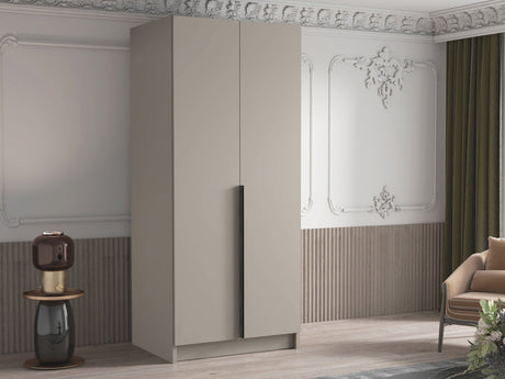 Gardróbszekrény Szafa BONO I, Szín: Kasmír + Fekete