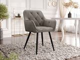 Szék Krzesło NEVADA, Szín: Fekete + Magic Velvet 2209