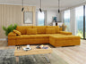 Sarokkanapé Bangkok (Kanton) Toptextil, Szín: Wave 05, Változatok: Jobbos