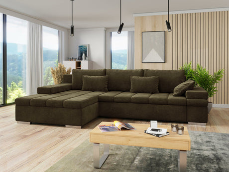 Sarokkanapé Bangkok (Kanton) Toptextil, Szín: Wave 09, Változatok: Balos