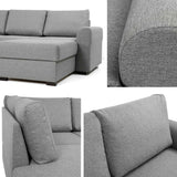 Sarokkanapé Wilma Large (Szafran Large) Toptextil, Szín: Sempre 6, Változatok: Jobbos