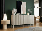 Szekrény Komoda ISLA 150 3D, Szín: Beige