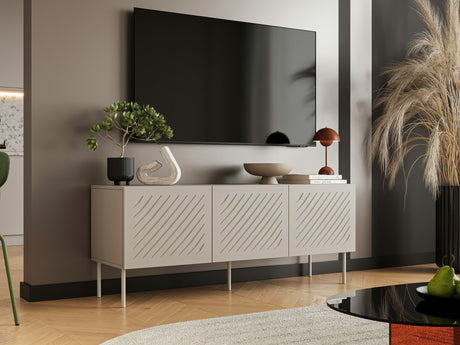 TV-állvány Szafka RTV SIENA 150 3D, Szín: Beige