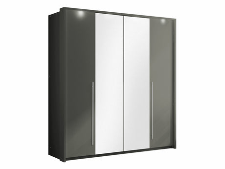 Gardróbszekrény Szafa BREMA 210, Szín: Lava