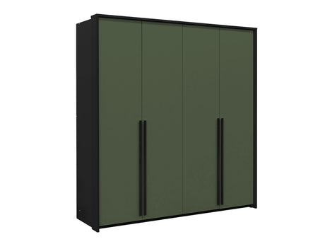 Gardróbszekrény Szafa GENUA 210, Szín: Zöld