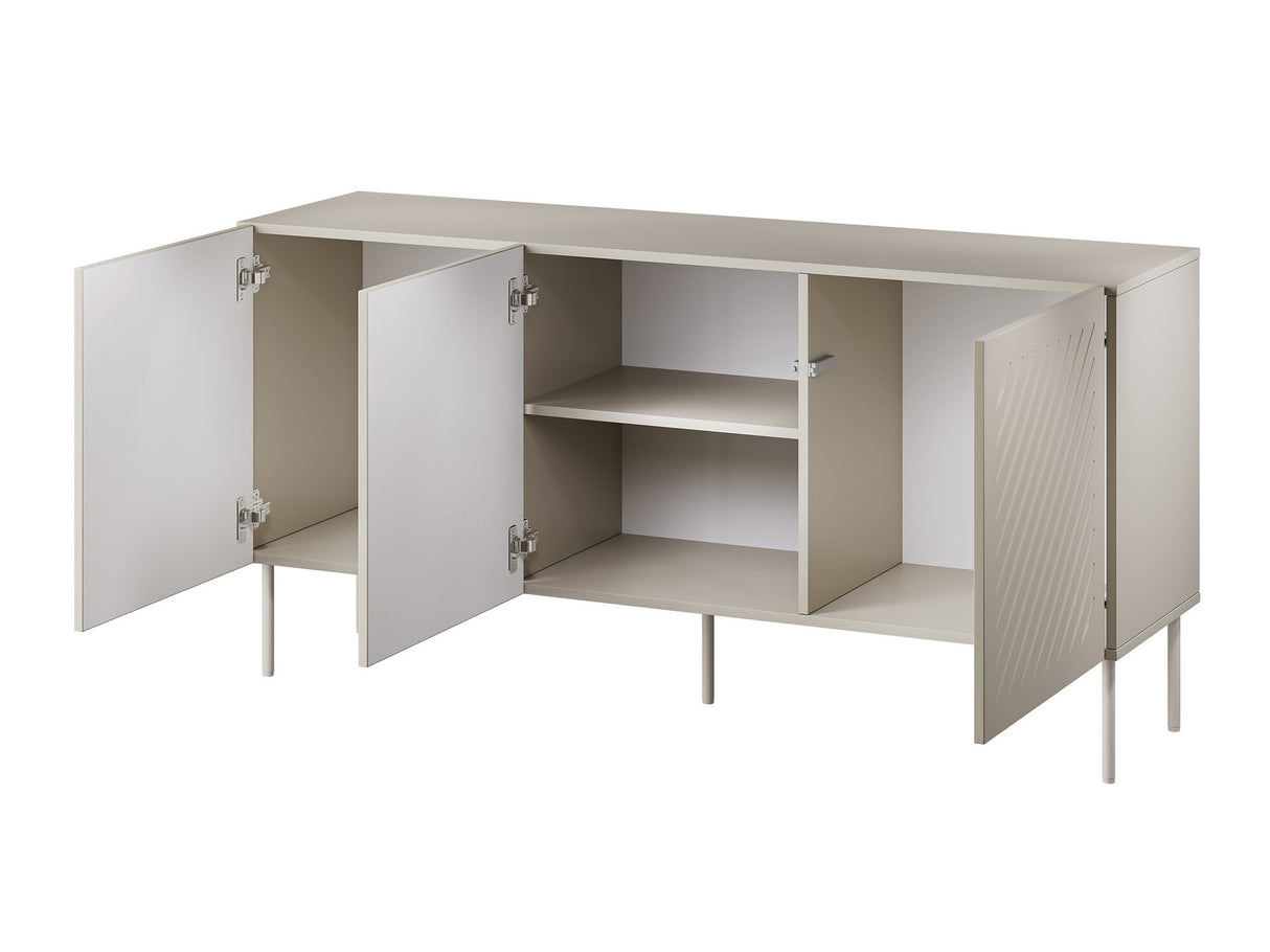Szekrény Komoda SIENA 150 3D, Szín: Beige