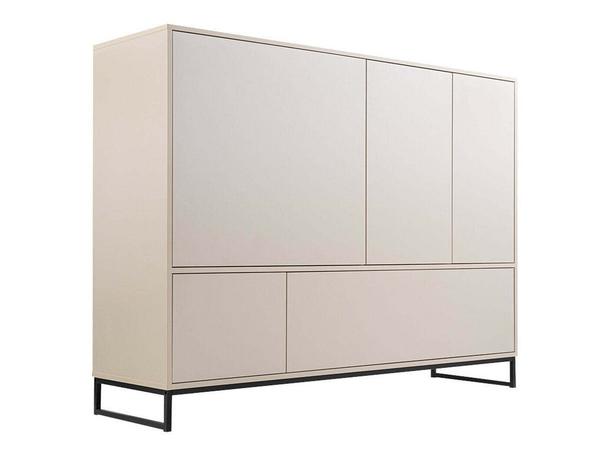Könyvespolc Komoda GENUA, Szín: Beige