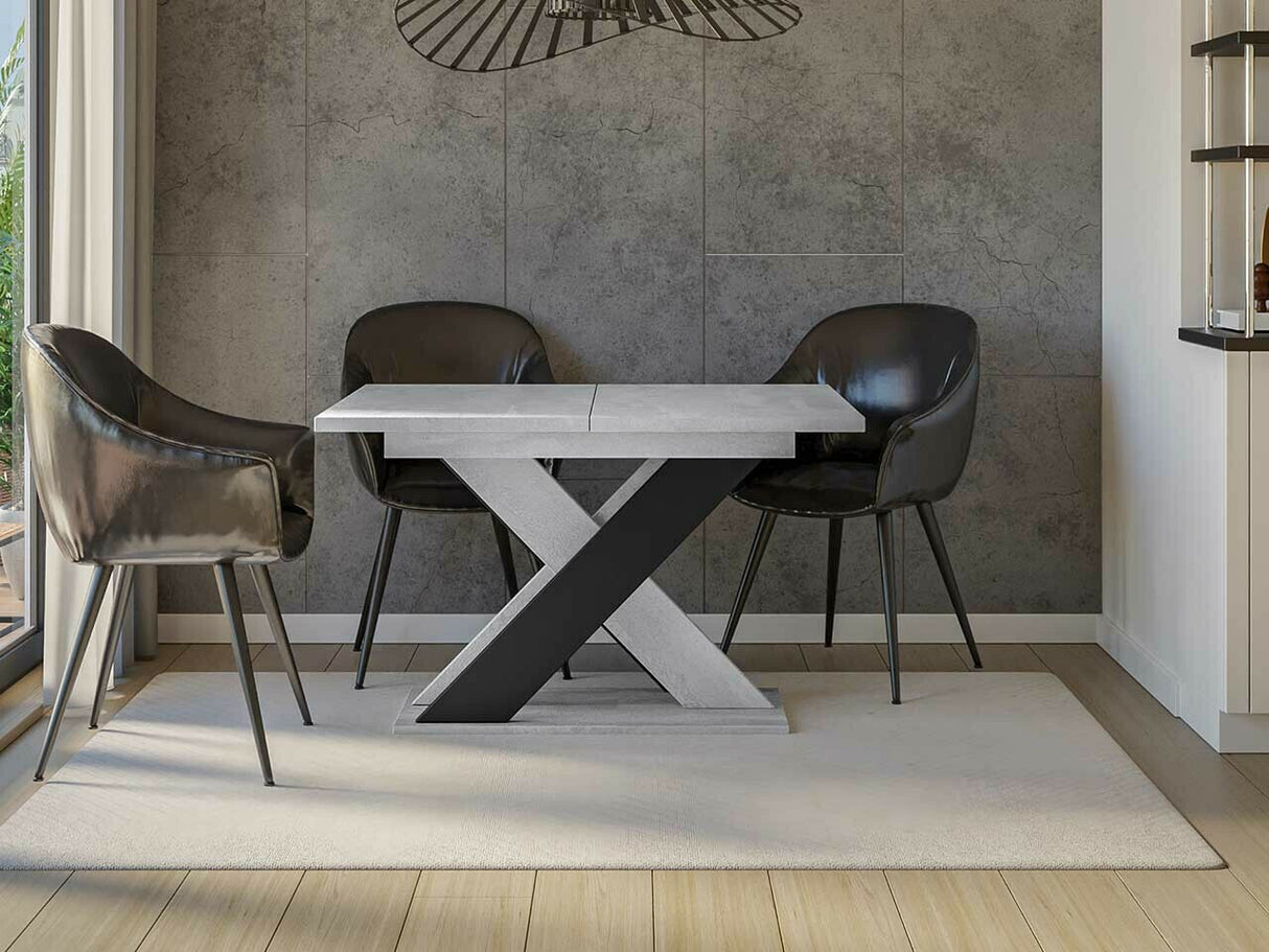 Asztal Xao (Dulcato), Szín: Szürke + Fekete