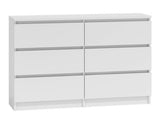 Komód MALWA M6 120 (Osko OK6), Szín: Fehér
