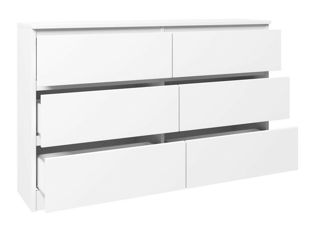 Komód MALWA M6 120 (Osko OK6), Szín: Fehér