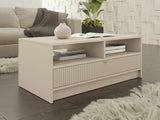 Dohányzóasztal Stolik kawowy 1SZ TIRENO, Szín: Beige