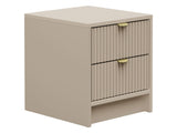 Éjjeliszekrény Stolik nemcny 2SZ TIRENO, Szín: Beige