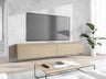 TV-állvány Lowboard D180 (Dlone 180), Led világítás: Igen, Szín: Tölgy