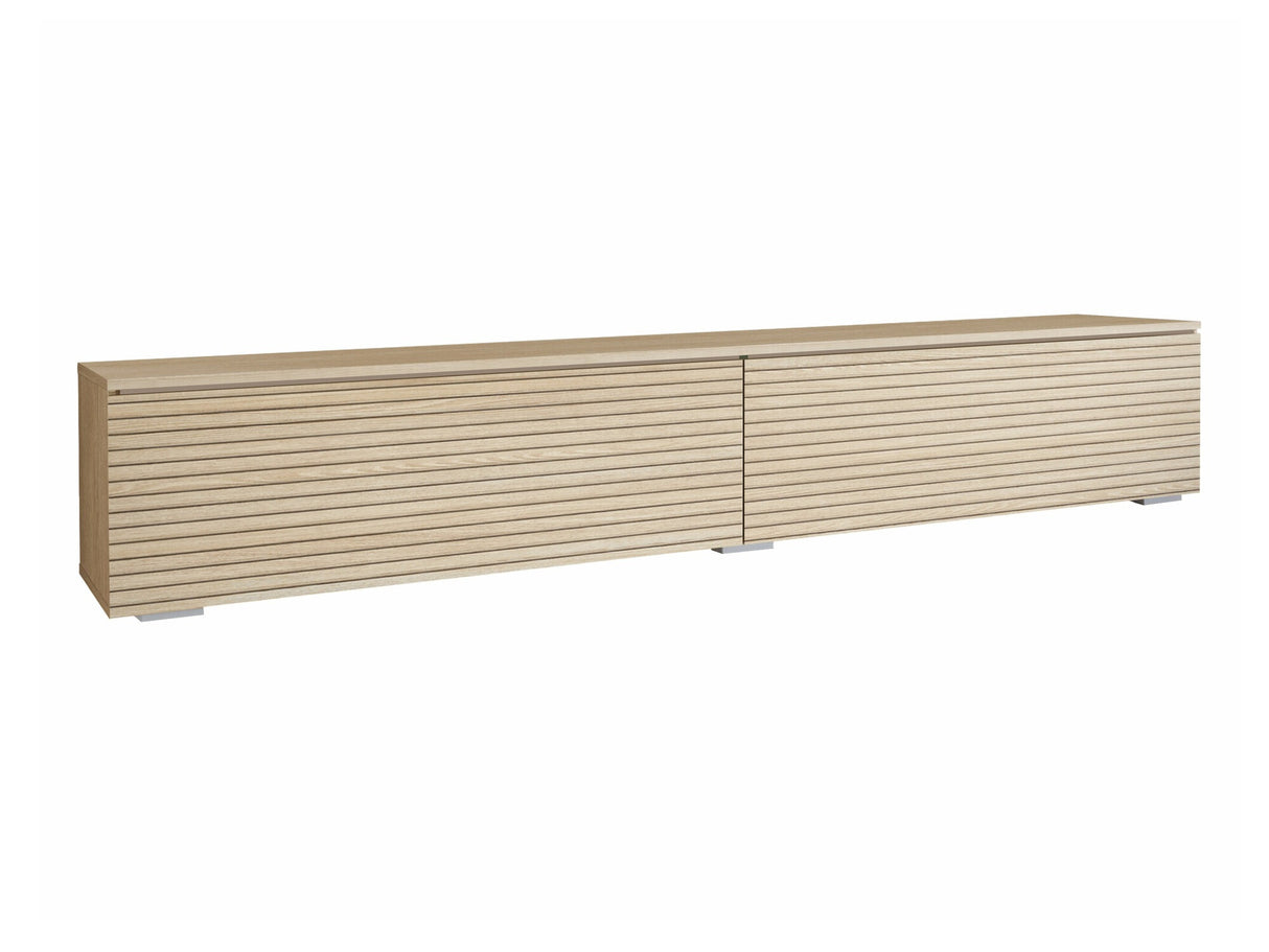 TV-állvány Lowboard D180 (Dlone 180), Led világítás: Igen, Szín: Tölgy