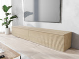 TV-állvány Lowboard D180 (Dlone 180), Led világítás: Igen, Szín: Tölgy