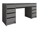 Íróasztal Biurko/toaletka ADA BIS Antracyt (Antracit)