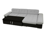 Sarokkanapé Malwi Premium (Laviva Premium), Szín: Sicuro 15 + Sempre 20, Változatok: Balos