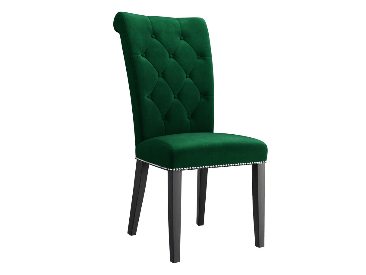 Szék Krzesło CHRISTINA, Szín: Magic Velvet 2225, Lábak színe: Fekete
