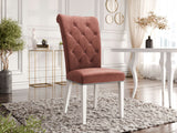 Szék Krzesło CHRISTINA, Szín: Magic Velvet 2258, Lábak színe: Fehér
