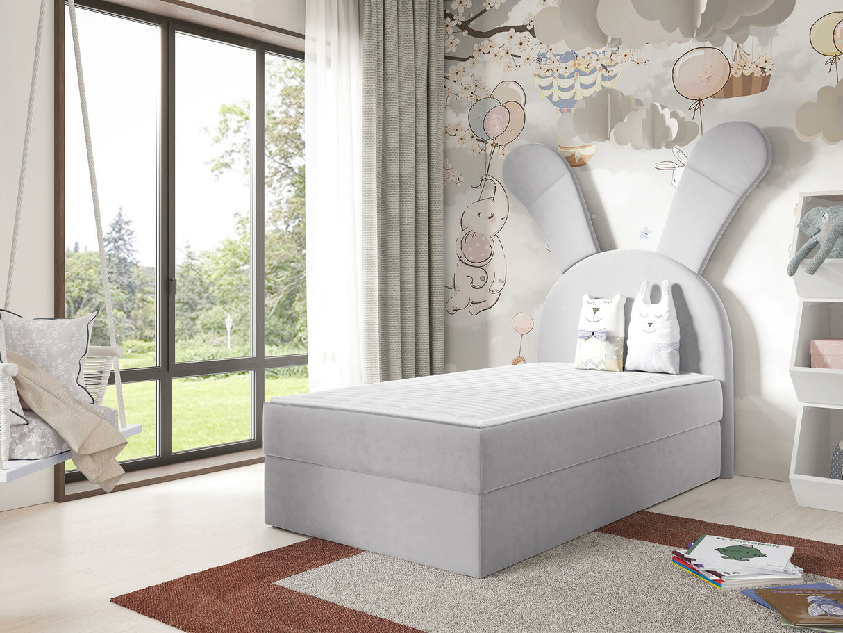 Kontinentális ágy Łóżko kontynentalne BUNNY LIGHT, Szín: Magic Velvet 2239, Változatok: Balos