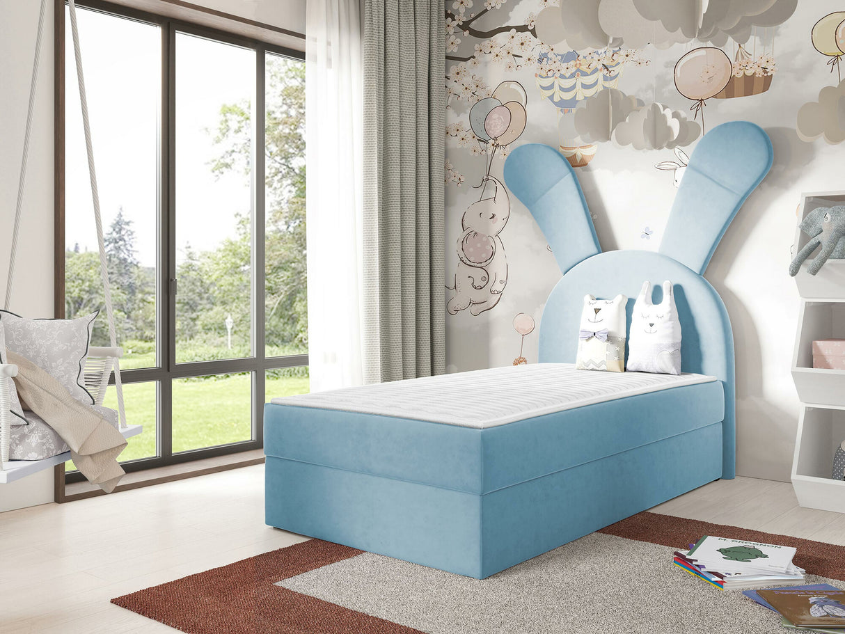 Kontinentális ágy Łóżko kontynentalne BUNNY LIGHT, Szín: Magic Velvet 2260, Változatok: Balos