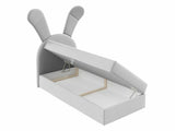 Kontinentális ágy Łóżko kontynentalne BUNNY LIGHT, Szín: Magic Velvet 2239, Változatok: Balos