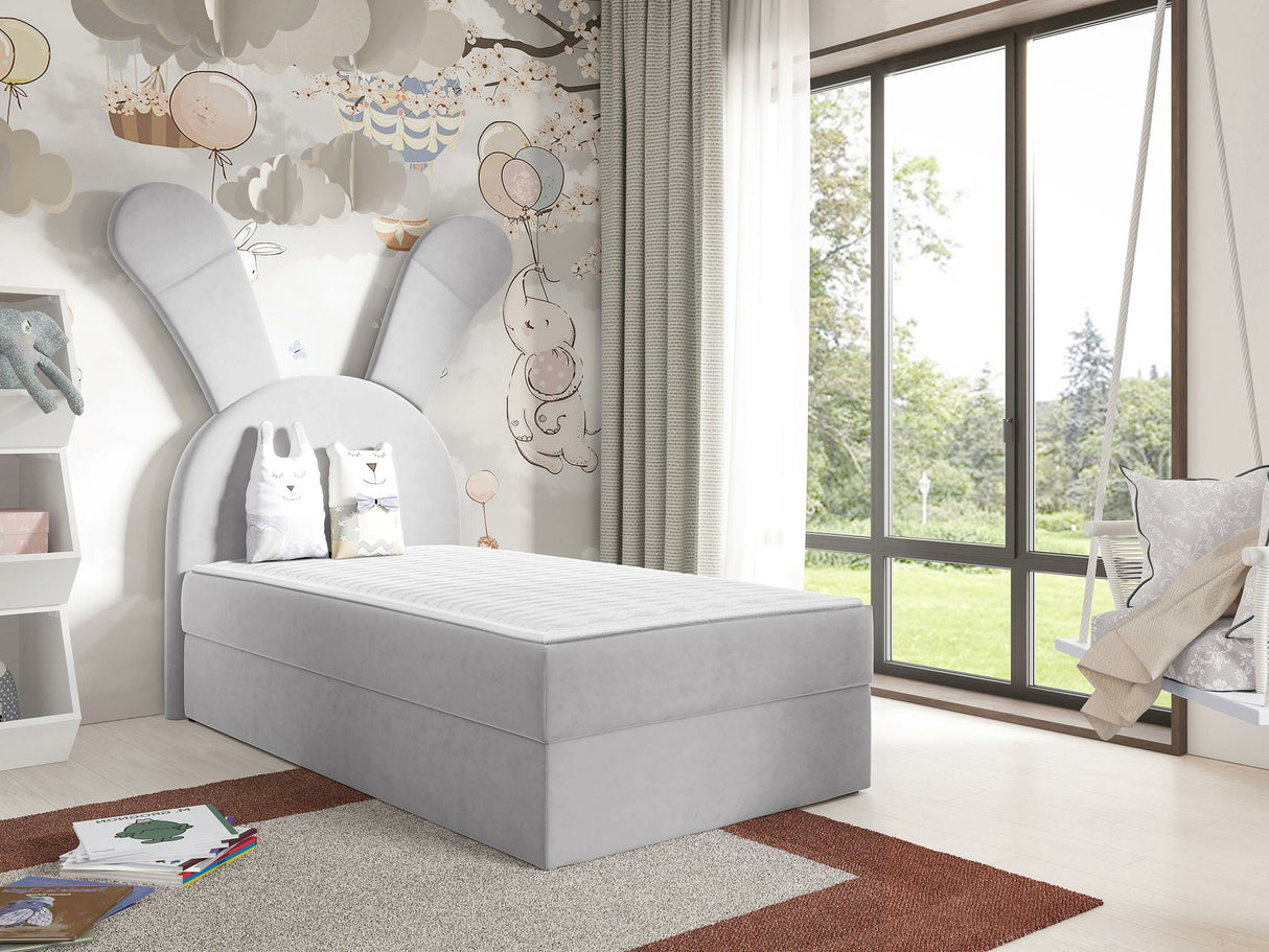 Kontinentális ágy Łóżko kontynentalne BUNNY LIGHT, Szín: Magic Velvet 2239, Változatok: Jobbos