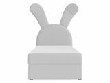 Kontinentális ágy Łóżko kontynentalne BUNNY LIGHT, Szín: Magic Velvet 2239, Változatok: Jobbos
