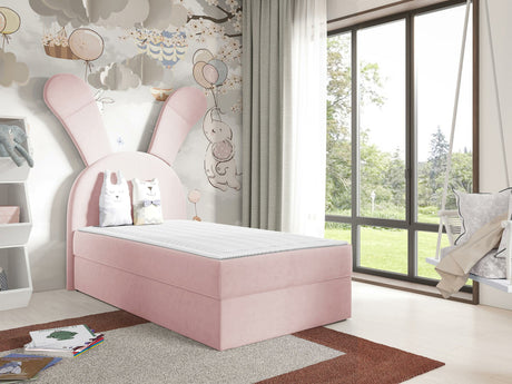 Kontinentális ágy Łóżko kontynentalne BUNNY LIGHT, Szín: Magic Velvet 2269, Változatok: Jobbos