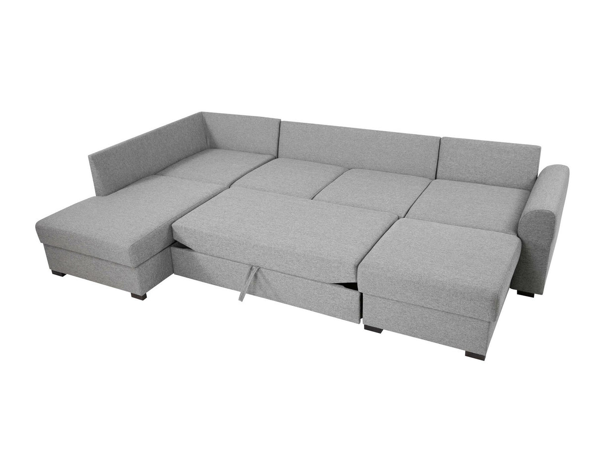 Sarokkanapé Wilma (Szafran) Toptextil, Szín: Otusso 11 + Sorriso 08, Változatok: Jobbos